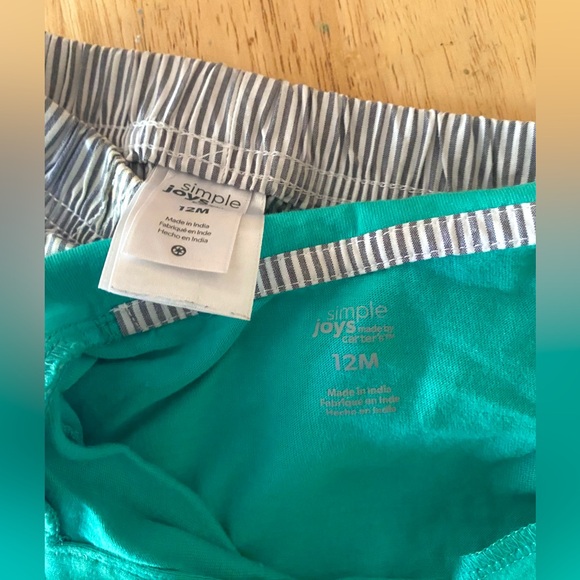 12 months Boy Shirt and Shorts set from Carter’s 🌟$10 deal!🌟 - Picture 2 of 2